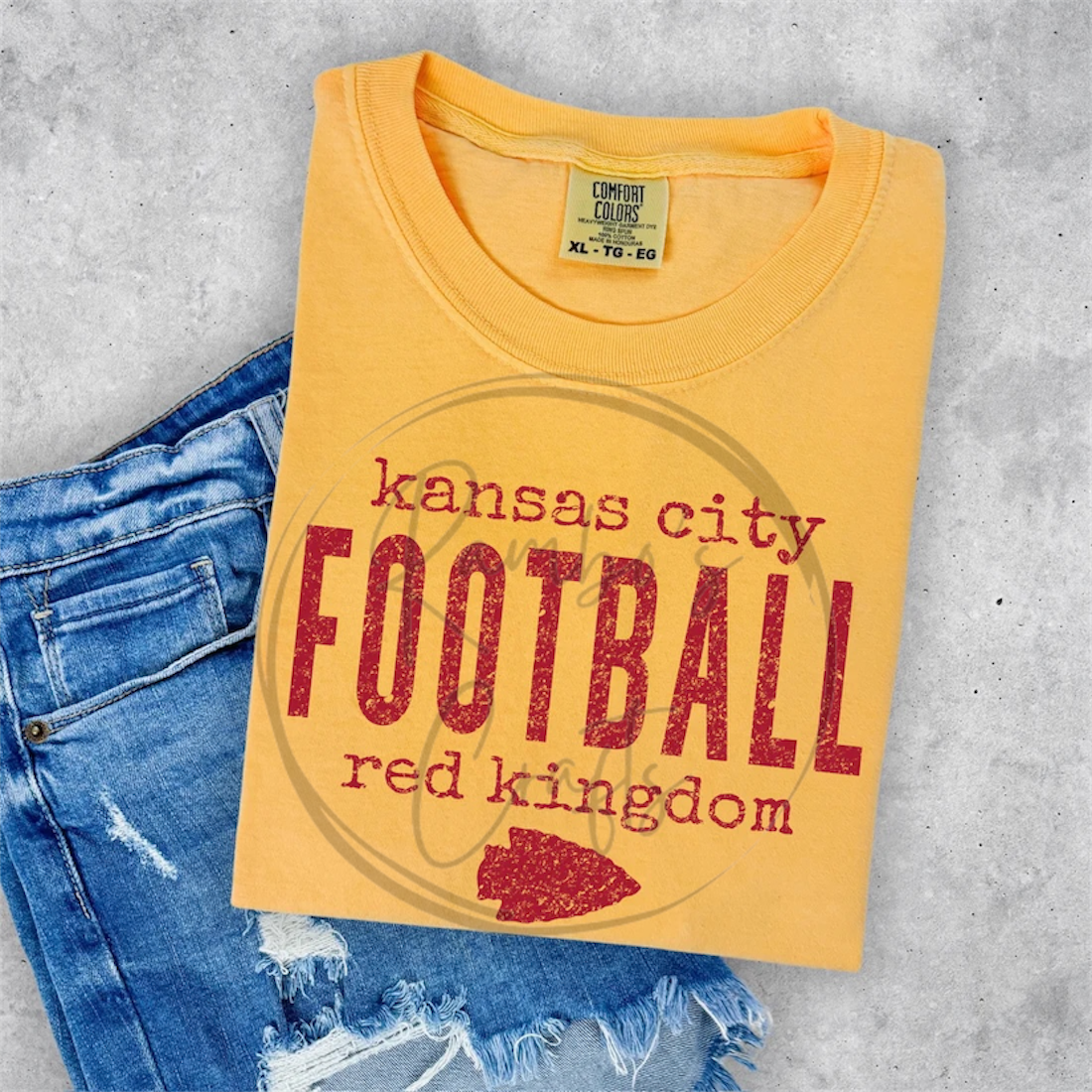 KC football red kingdom *design only*