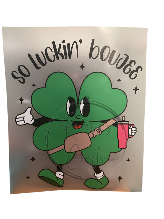 Boujee shamrock *design only*