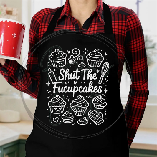 Shut the cupcakes *design only*